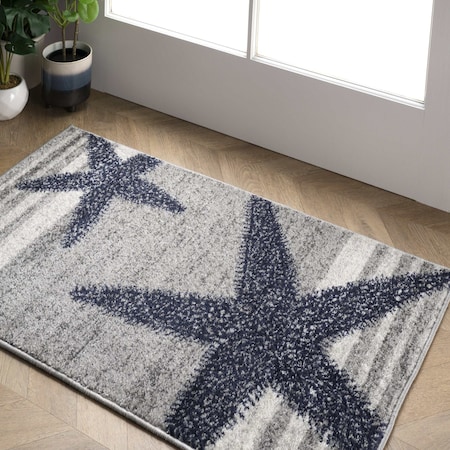 Nuloom Thomas Paul Starfish and Striped Area Rug 2ft 3in x 4ft BDTP02A-2304